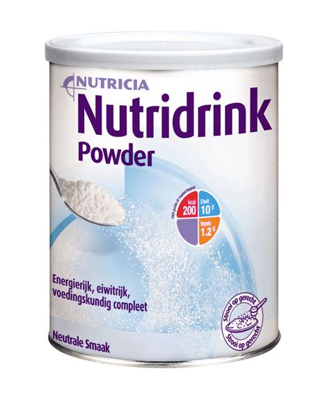 nutridrink powder catalogus pagina