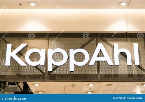 kappahl logo editorial stock image image  clothing