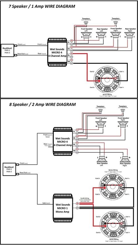 rockford fosgate speaker wiring diagram