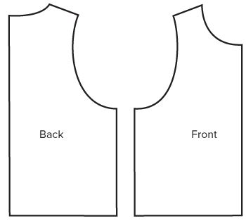 easy knit vest patterns   printable templates