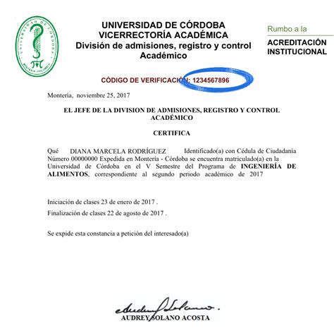 Verificación De Validez Tienda Virtual Universidad De Córdoba