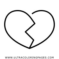 heartbreak coloring page ultra coloring pages