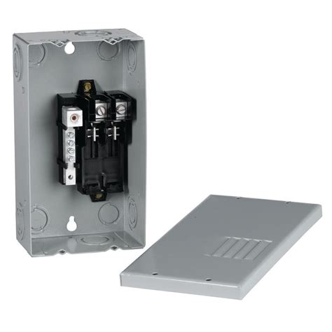 ge powermark gold  amp  space  circuit indoor single phase main lug circuit breaker panel