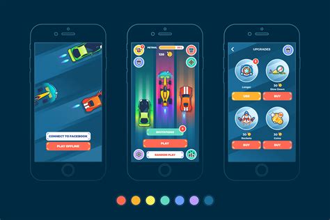 case study real multiplayer racing ux  ui design   mobile game  tubik ux planet