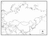 Russia Map Blank Printable Coloring Outline Coloringhome Asia Borders Regarding Pertaining Source Popular Library Maps sketch template