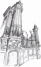 Hoorn Orgelconcerten Koepelkerk Orgel sketch template