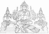 Muruga Lord Line Tamil Cliparts sketch template