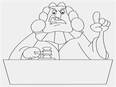judges coloring pages realistic coloring pages