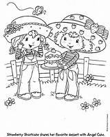 Shortcake Erdbeer Ausmalbilder Coloriages Kids Malvorlage Animaatjes Stimmen sketch template