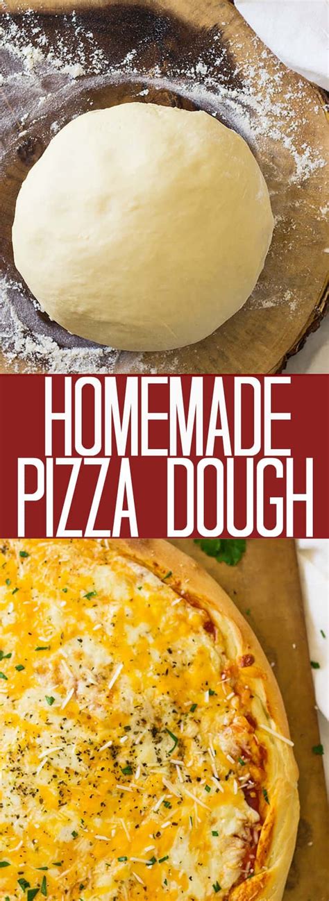 homemade pizza dough p countryside cravings