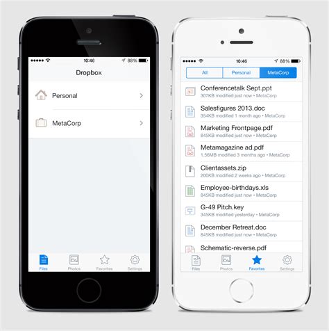 dropbox  ios updated  search support  word  powerpoint documents iphone  canada
