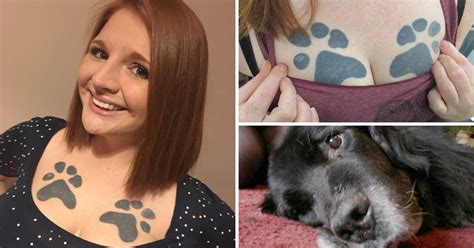 woman with paw print tattoos on her breasts says she s undateable