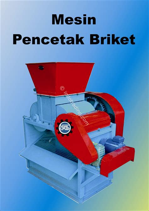 jual mesin pencetak briket harga murah bekasi oleh pt hinoka alsindo teknik