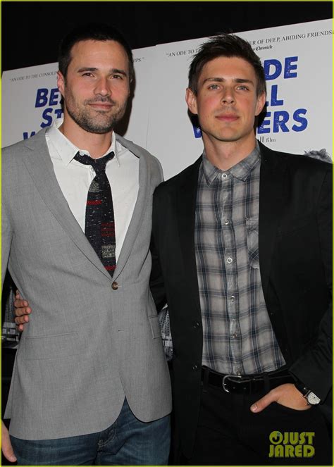 Chris Lowell Gets Support From Celeb Pals At Beside Still Waters La