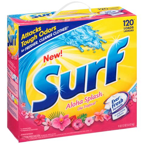 surf aloha splash powder laundry detergent  oz box walmartcom