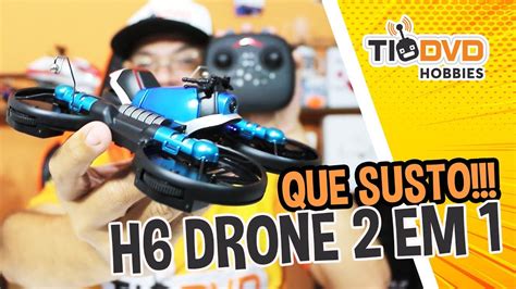 drone   em  vira moto rc hehengda toys electric rc deformation