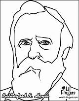 Rutherford Hayes sketch template