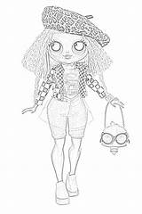 Coloring Surprise Pages Dolls Omg Lol Sheets Doll Fashion Colouring Winter Filminspector Downloadable Surprises Bio Included Each First sketch template