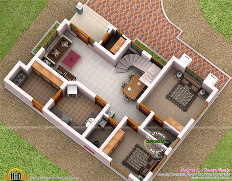 floor plan   sq ft home kerala home design  floor plans