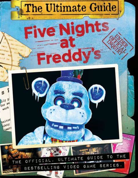 five nights at freddy s ultimate guide an afk book by scott cawthon