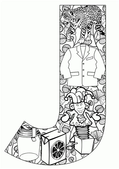 letter  coloring sheet coloring pages letters adult coloring home