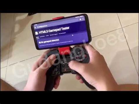 tutorial penggunaan gamepad wireless  android youtube