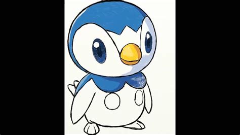 piplup drawing youtube