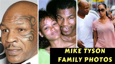 mike tyson family   wife daughter son parents youtube