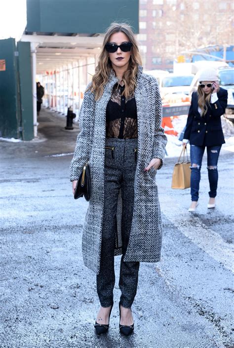 katie cassidy style outside lincoln centre 2014 mercedes benz