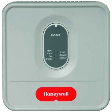 honeywell hz truezone zone control panel controls  zone system  singl