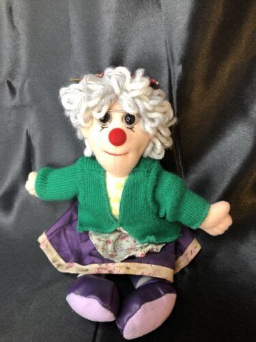 vintage the big comfy couch granny garbanzo plush 10 commonwealth toys
