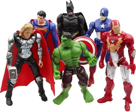 ultimate superhero toy set   psc  heroes action figures