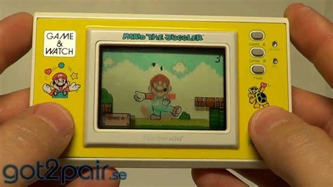 mario the juggler mb 108 nintendo game and watch youtube