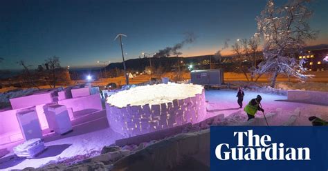 Slide Away Sweden S Snow And Ice Playground Travel The Guardian