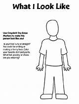 Coloring Pages Look Body Crayola Printouts They Human Outline Educational Awesome School Print Preschool Parts Kids Person Etc Kindergarten Visit sketch template