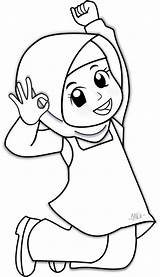 Mewarnai Ramadan Muslimah Hijab Gebet Princess Islamis Seni Handwerk Malbücher Nonne Putri Sholeh Mewarna Arabic Disimpan Papan Kunjungi Akamaihd Sphotos sketch template