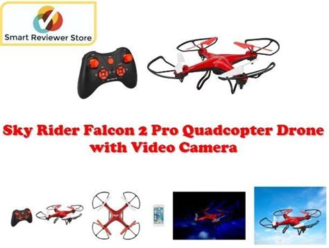 sky rider falcon  pro quadcopter drone  video camera skyrider drone quadcopter video