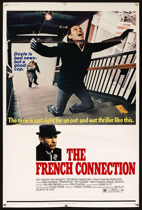 the french connection movie poster 1971 film art gallery