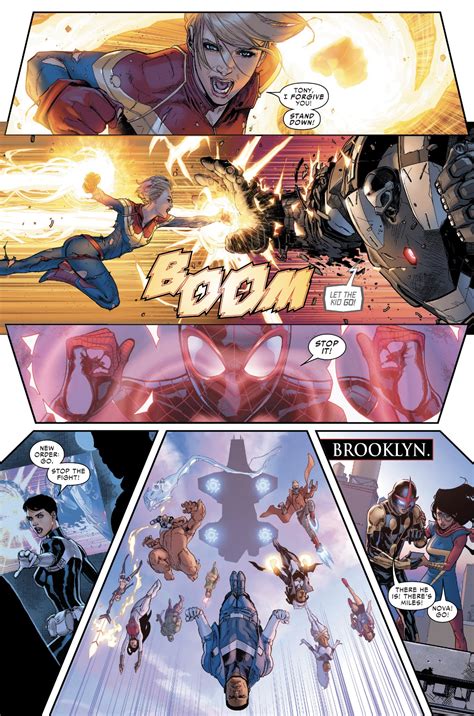 Captain Marvel Vs Iron Man Civil War Ii