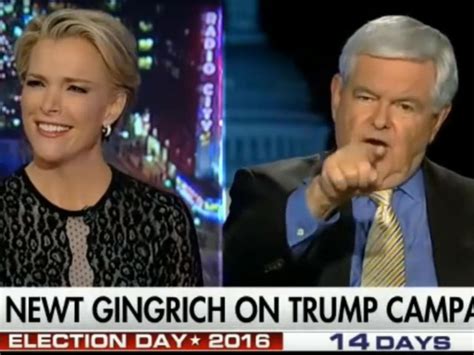 Donald Trump Ally Newt Gingrich Clashes With Fox News