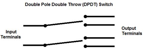 double pole triple throw switch schematic