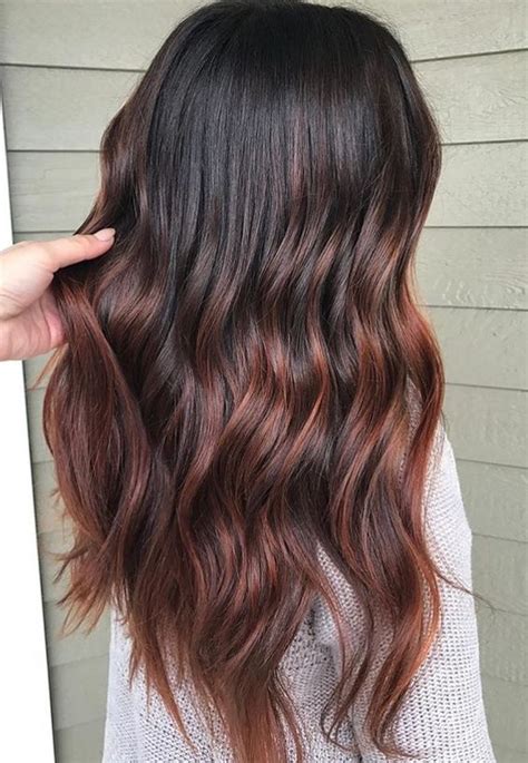 46 gorgeous warm copper brunette colored blends hair 2017