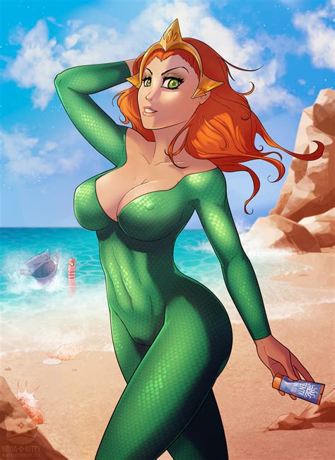 Rule 34 Aquaman Series Beach Beige Skin Bodysuit
