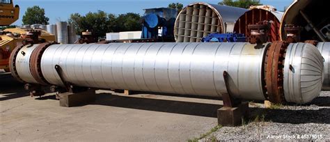 unused exchanger industries  pass shell tube