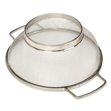 aima stainless steel fine mesh strainer bowl drainer vegetable sieve