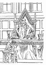 Coloriage Colorare Steen Wijzen Ausmalbilder Weisen Sorcier Colorat Disegno Volwassenen Sorciers Coloriages Personnages Azkaban P04 Pianetabambini Colo Sorcerer Colorier Planse sketch template