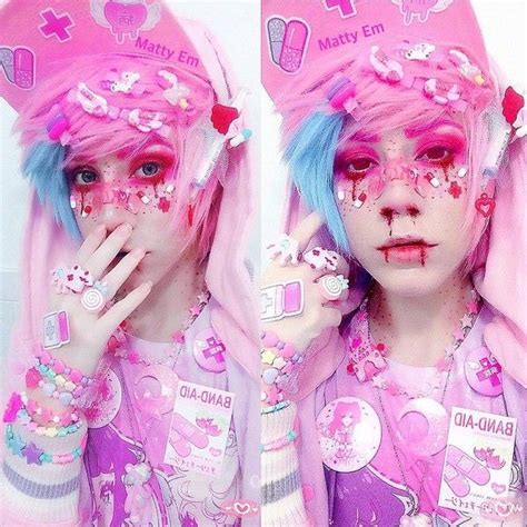 pin by spookyvampireprince on clothes pastel goth makeup