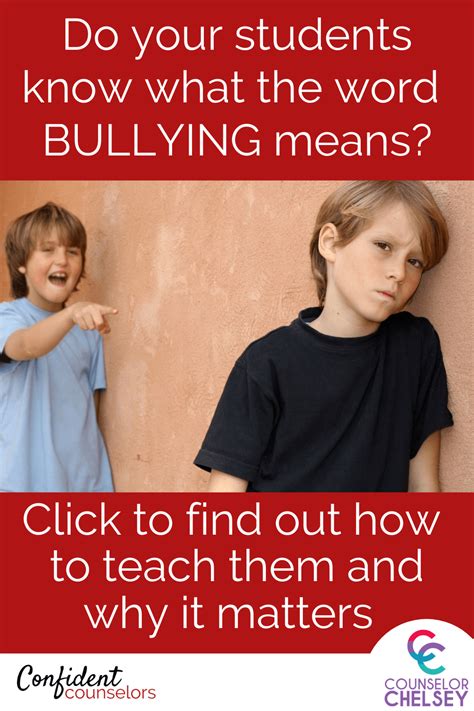 teaching kids  definition  bullying confident counselors