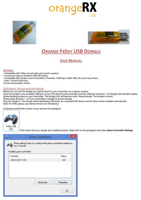 orangerx frsky user manual   manualslib