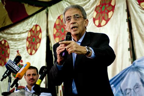 amr moussa says he will not run for president egypt